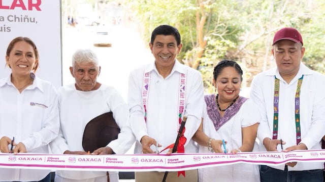 Salomón Jara impulsa nuevas carreteras en Oaxaca