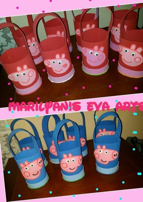 Dulceros de Peppa Pig para el Día del Niño