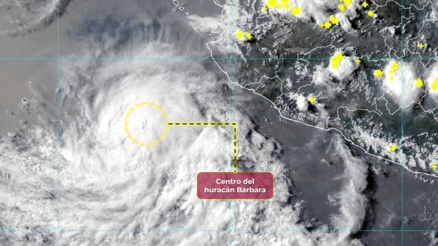 Bárbara huracán: Trayectoria y estados afectados hoy 9 de junio en México