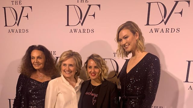 Saskia Niño de Rivera. Premio Internacional DVF Awards.