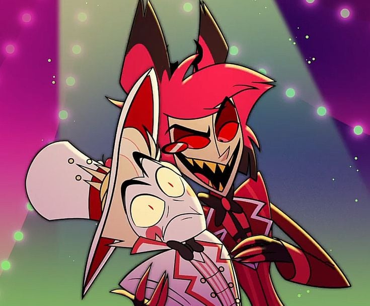 Fondo de pantalla de Lucifer Morningstar de Hazbin Hotel