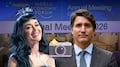 Justin Trudeau y Katy Perry asisten juntos a Davos 2026