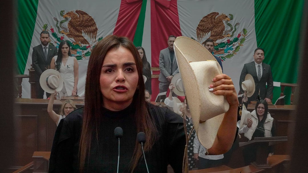 Grecia Quiroz asegura que no callarán al movimiento del sombrero.