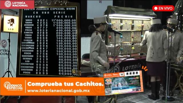 Resultados Sorteo Zodiaco Especial 1598 de Lotería Nacional en vivo: ganadores de hoy, 8 de enero