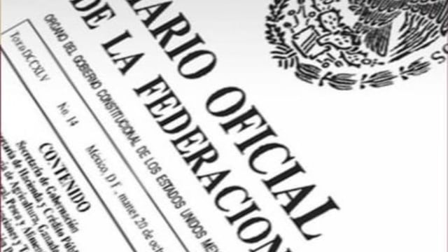 Diario Oficial de la Federación