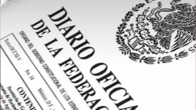 Diario Oficial de la Federación