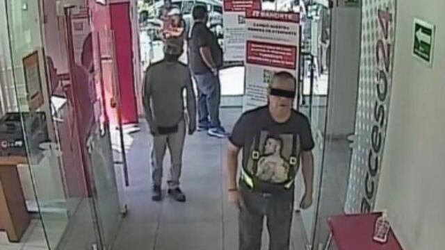 Asaltante de Banorte en la colonia Roma