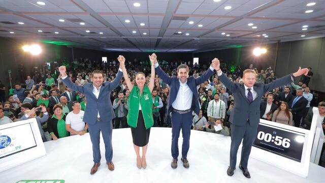 Claudia Sheinbaum es denunciada por Partido Verde por mitin con Partido Verde