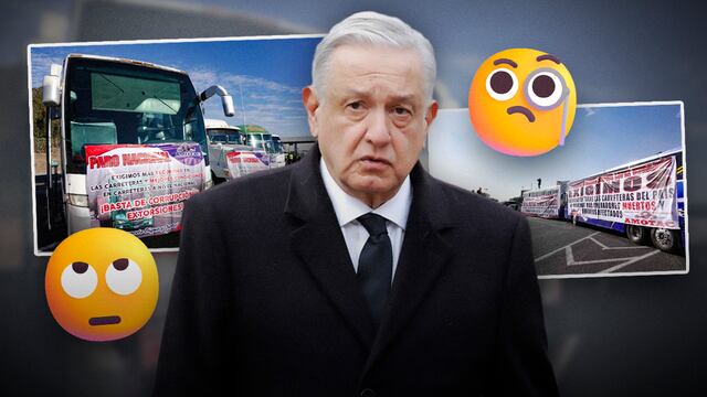 AMLO responde al bloqueo de transportistas