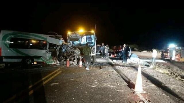 Choque en Sonora.