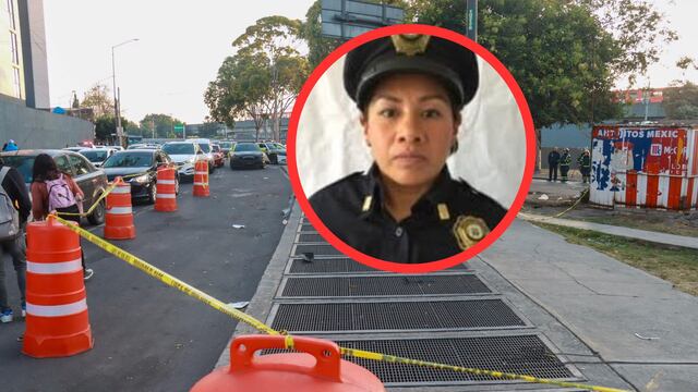 Karina, mujer policía muerta en accidente de Churubusco