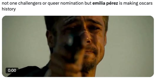 Memes de las nominaciones a los Oscar 2025