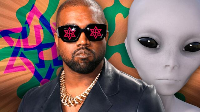 Kanye West está conectado al Movimiento Raeliano