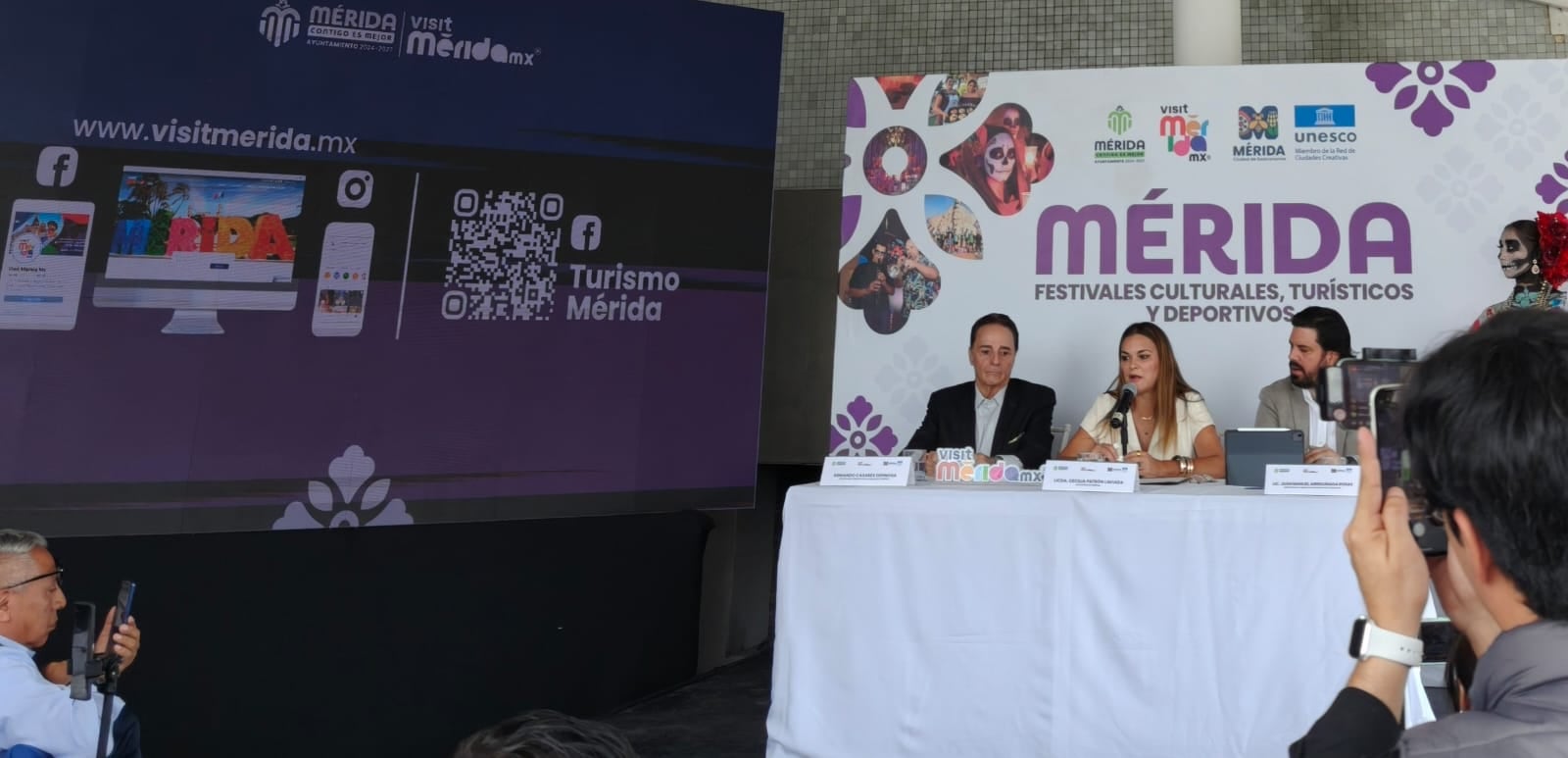 La alcaldesa de Mérida aseguró que nadie se puede perder cada una de las actividades de la entidad