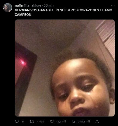 Memes de La Velada del Año 3, knockout técnico de Coscu a Germán Garmendia