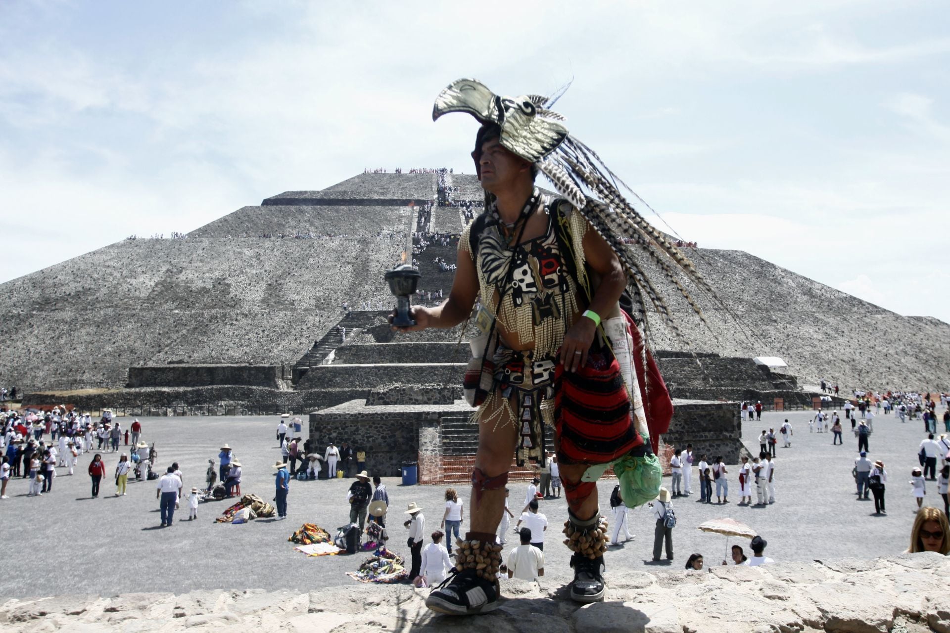 Teotihuacán en equinoccio de primavera