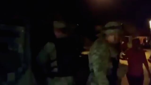 Militares en la Llave en Querétaro