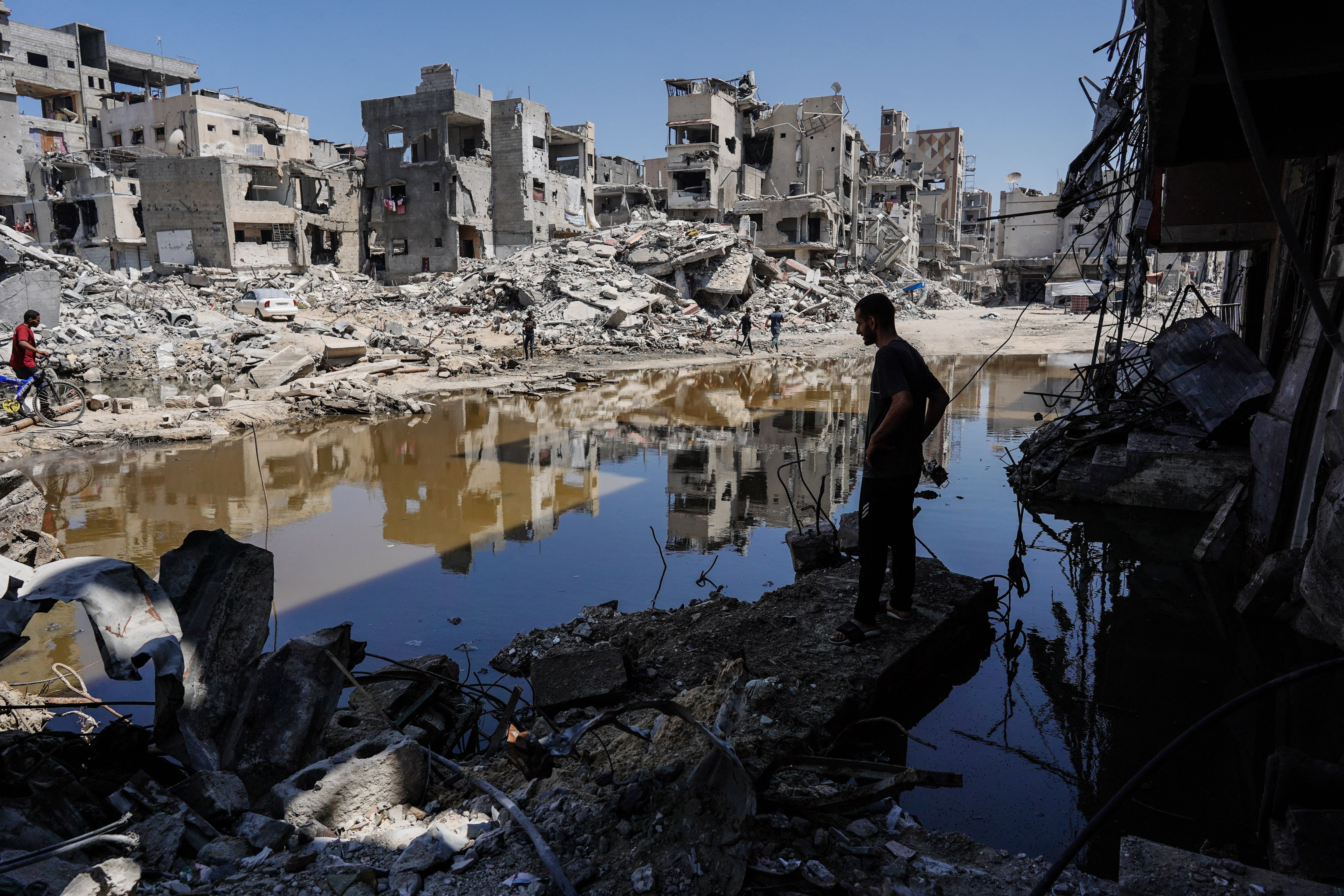 Bombardeos en la Franja de Gaza