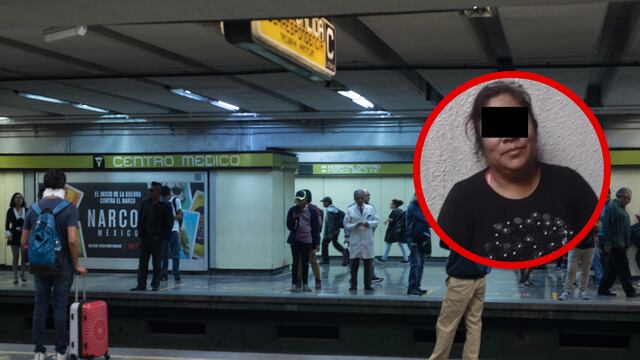 Viviana "N", mujer detenida por supuesto sabotaje al Metro