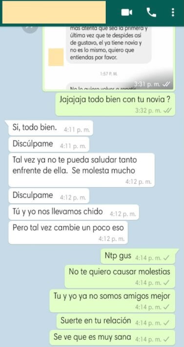 Gus, amigo, date cuenta