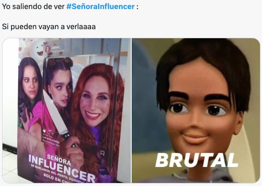 Memes de la película Señora Influencer aseguran que es cine