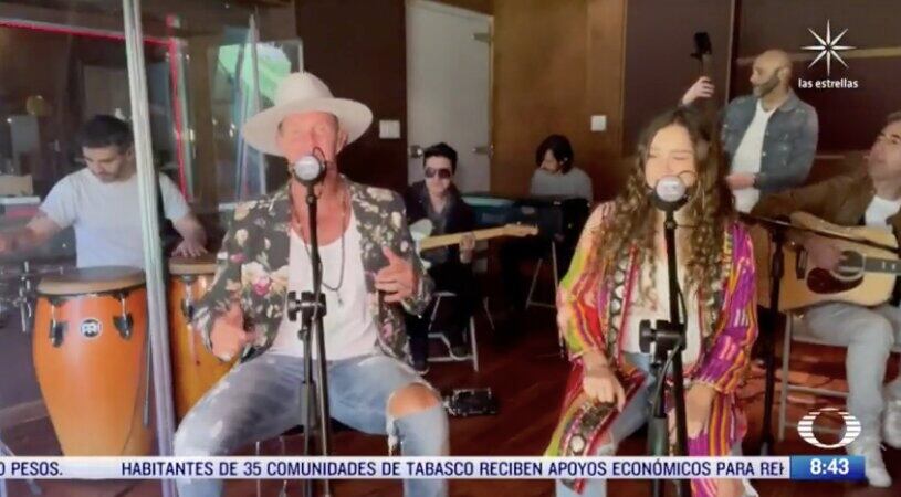 Erik Rubín y su hija Mía