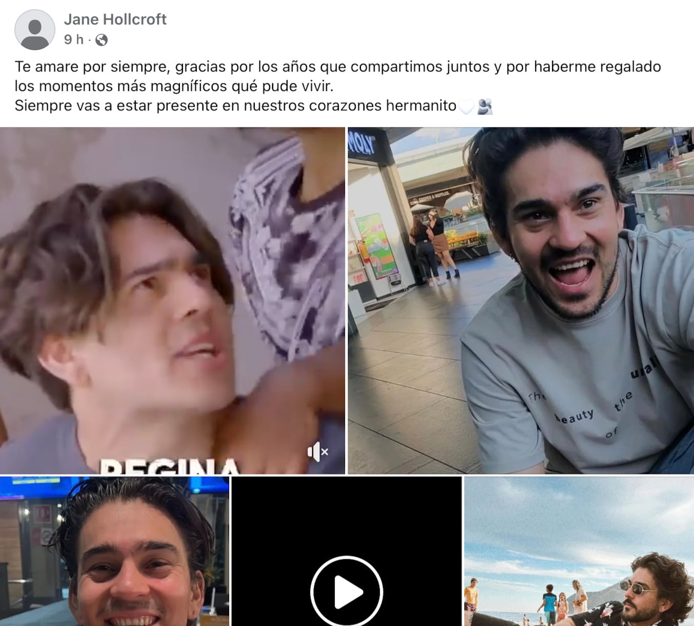 Jane Hollcroft, hermana de James Hollcroft confirma muerte del actor