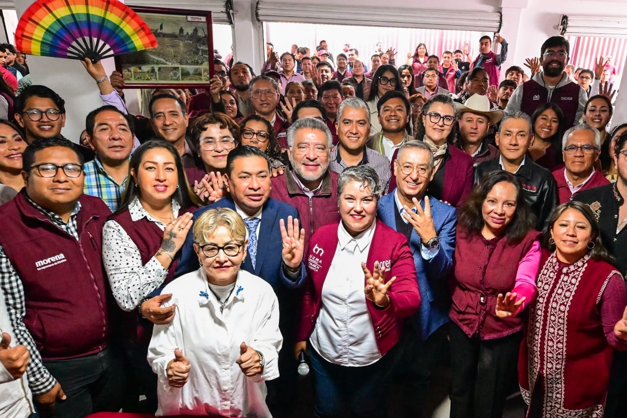 Horacio Duarte es reconocido por Morena Estado de México