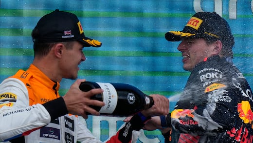 Max Verstappen y Lando Norris reavivan rivalidad en la Fórmula 1