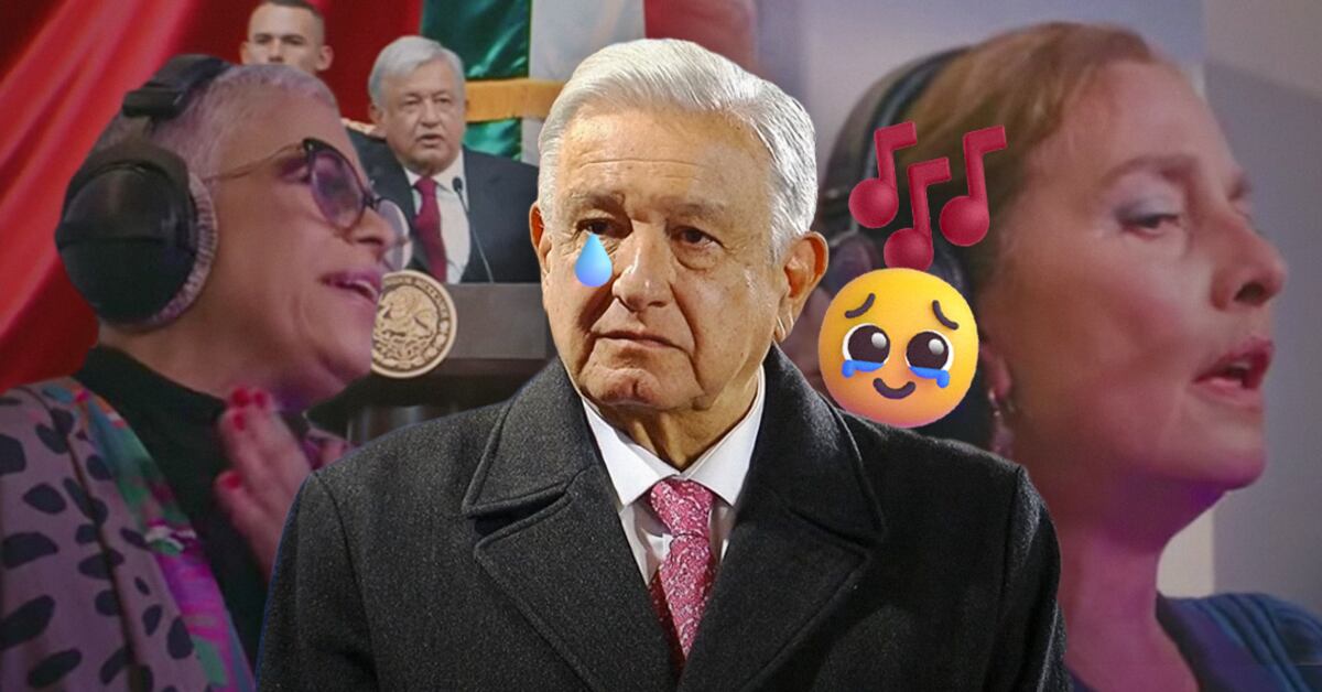 VIDEO: AMLO llora con canción que le dedicaron en su última conferencia ...