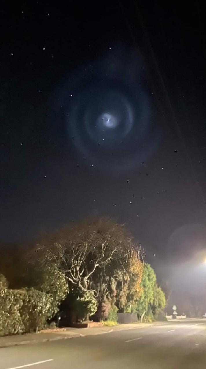 Luces extrañas en cielo de Nueva Zelanda