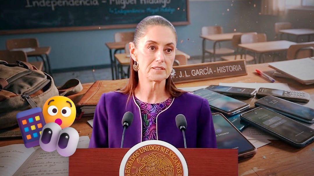 Sheinbaum plantea regular celulares en escuelas tras caso de Meta por adicción