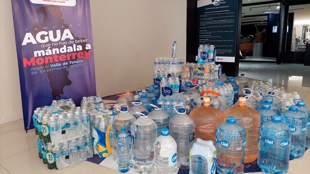 Colecta de agua para Monterrey