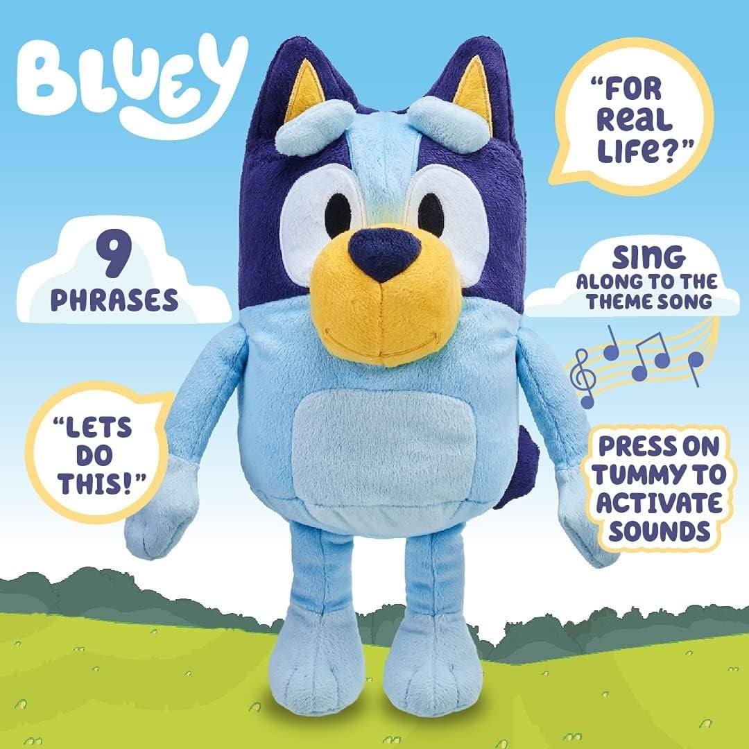 Peluche de Bluey que habla: Precio en oferta y dónde comprar el juguete coleccionable de la perrita azul