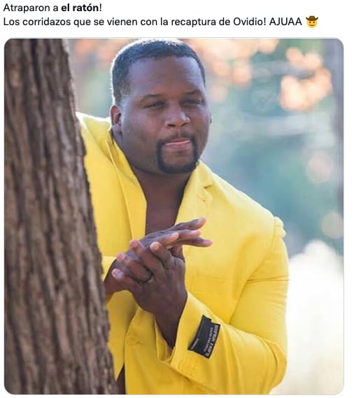 Las redes explotan con memes tras la detención de Ovidio Guzmán