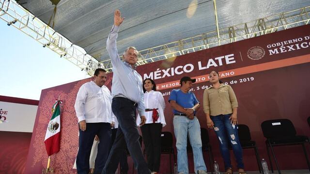 AMLO en BCS 3 mar 19