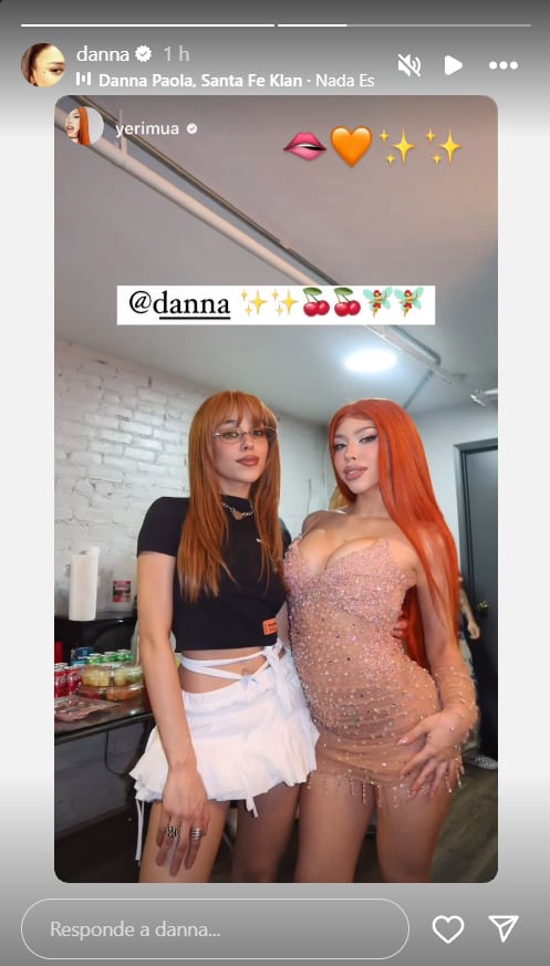 Danna Paola y Yeri Mua