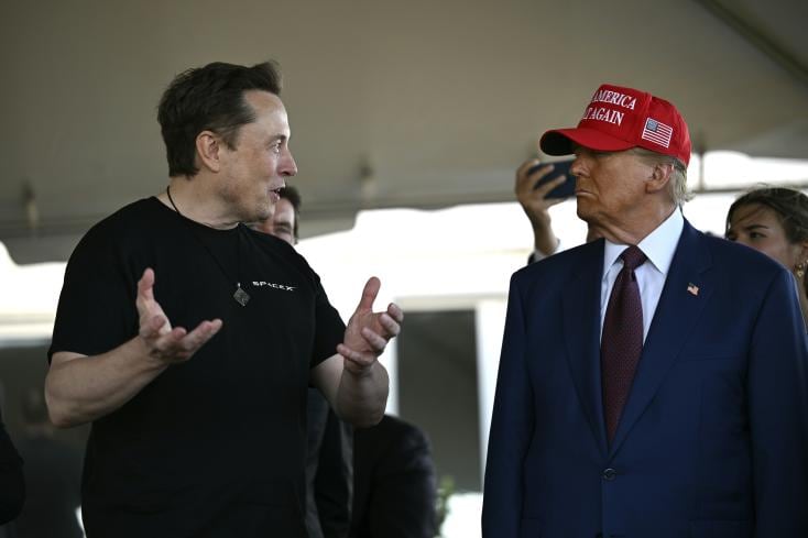 Donald Trump y Elon Musk