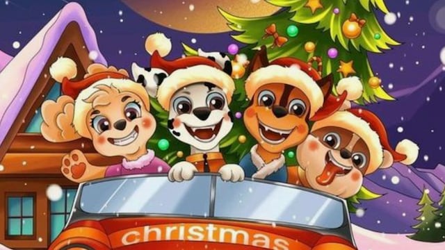 Paw Patrol de Navidad