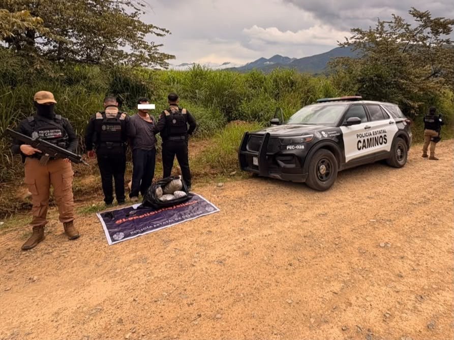 Talpa de Allende: cae presunto distribuidor con 7 kilos de marihuana y un arma