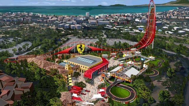 Inaugurarán parque de diversiones inspirado en Ferrari en Barcelona.
