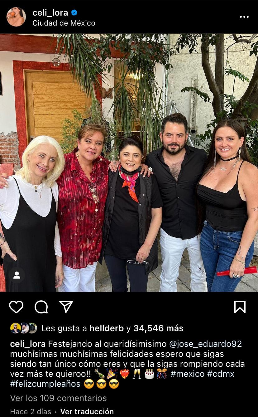 Celia, José Eduardo Derbez, Victoria Ruffo