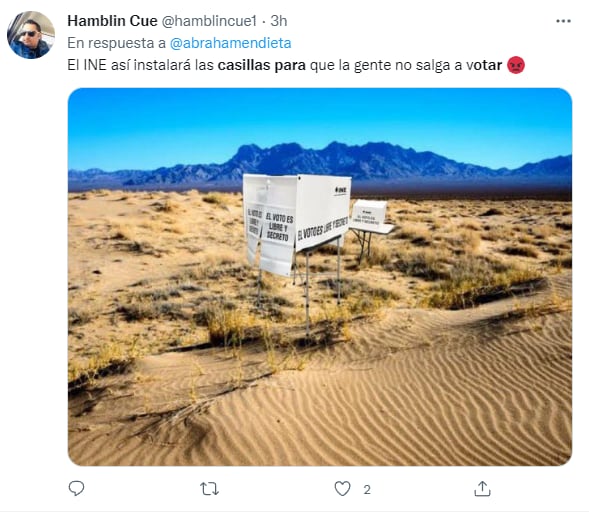 Memes casillas para votar