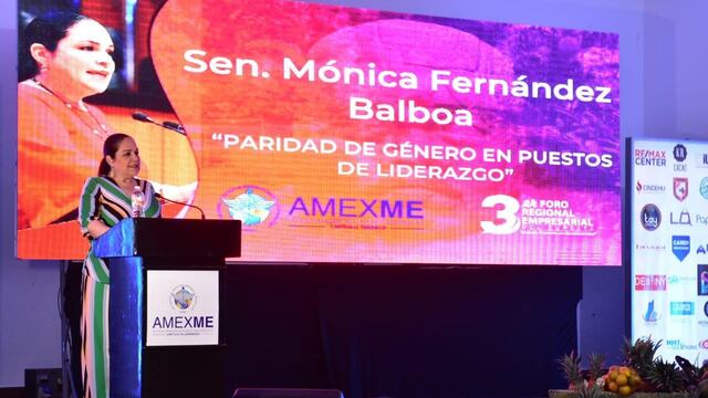 Mónica Fernández, presidenta del Senado