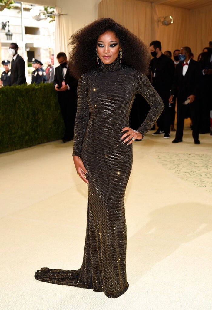 Keke Palmer llega al Met Gala 2021