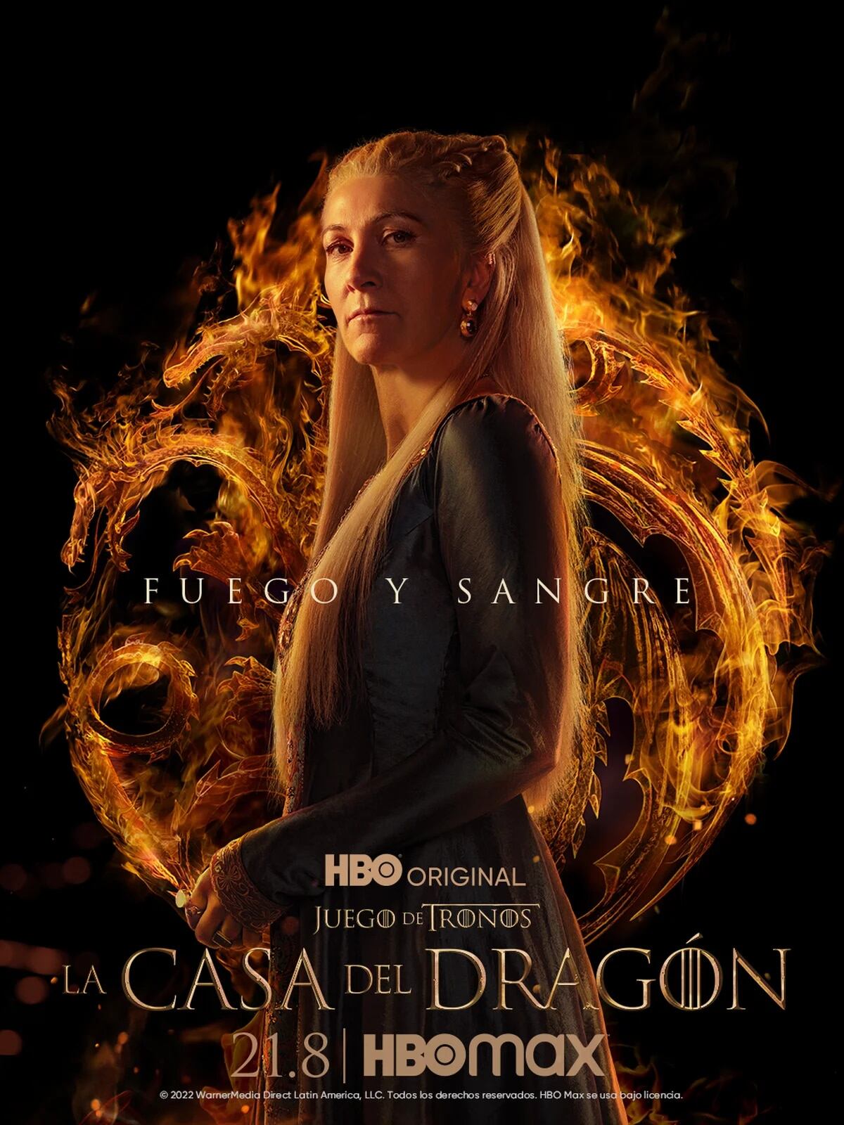 ‘House of the Dragon, la serie de HBO Max presenta a todos los personajes en nuevos pósters
