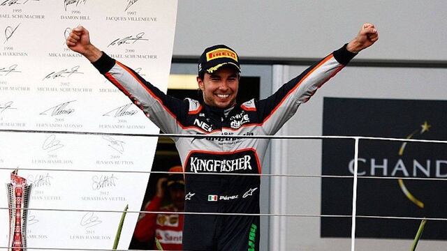 Sergio Pérez tuvo un buen día en su nuevo monoplaza