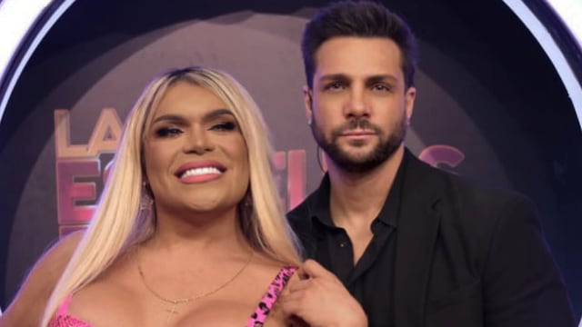 Nicola Porcella y Wendy Guevara