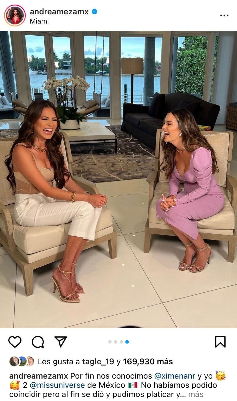 Andrea Meza, Ximena Navarrete