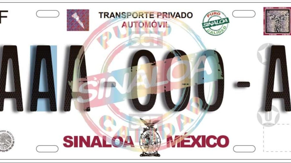 Diseños de placas en México
